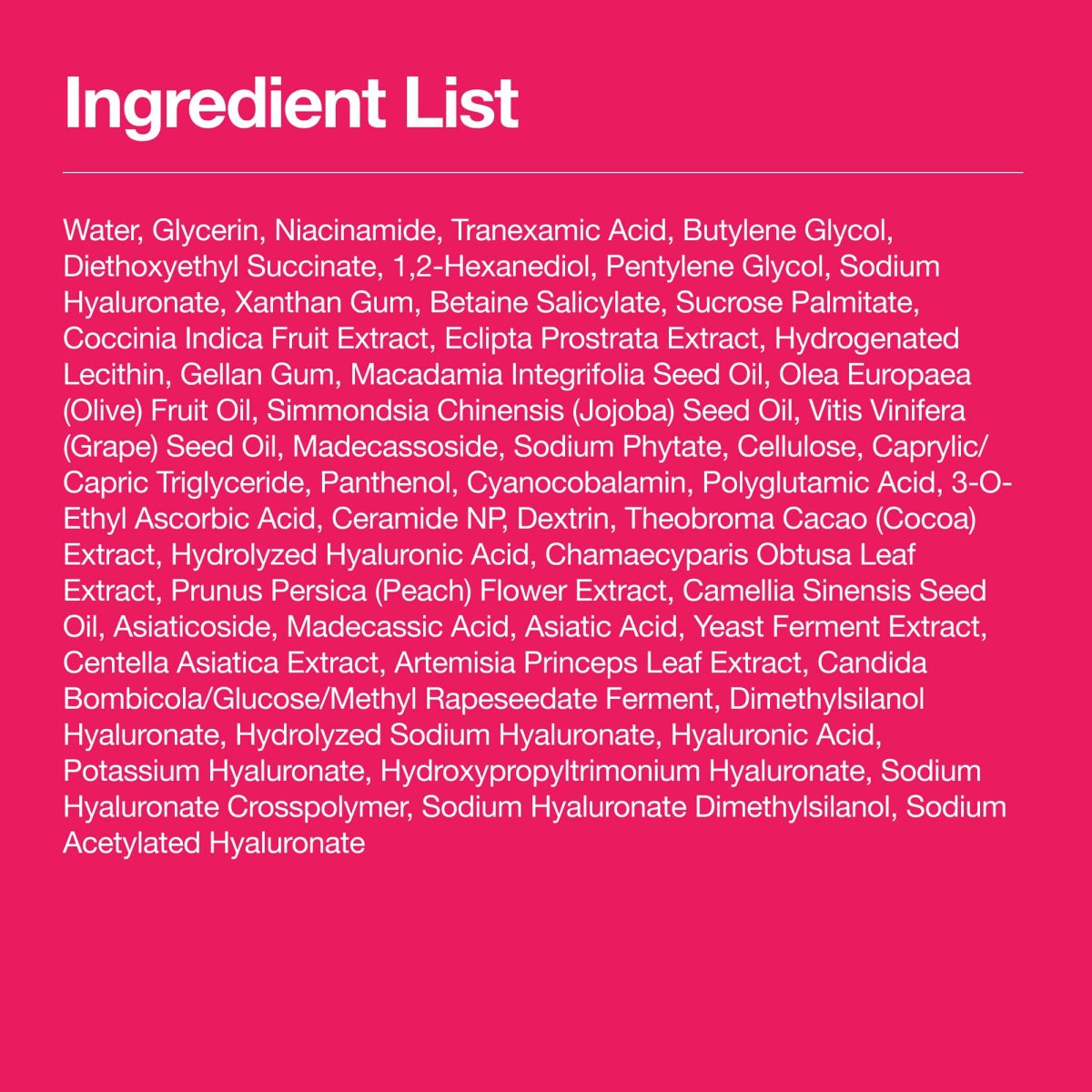 Niacinamide TXA Serum