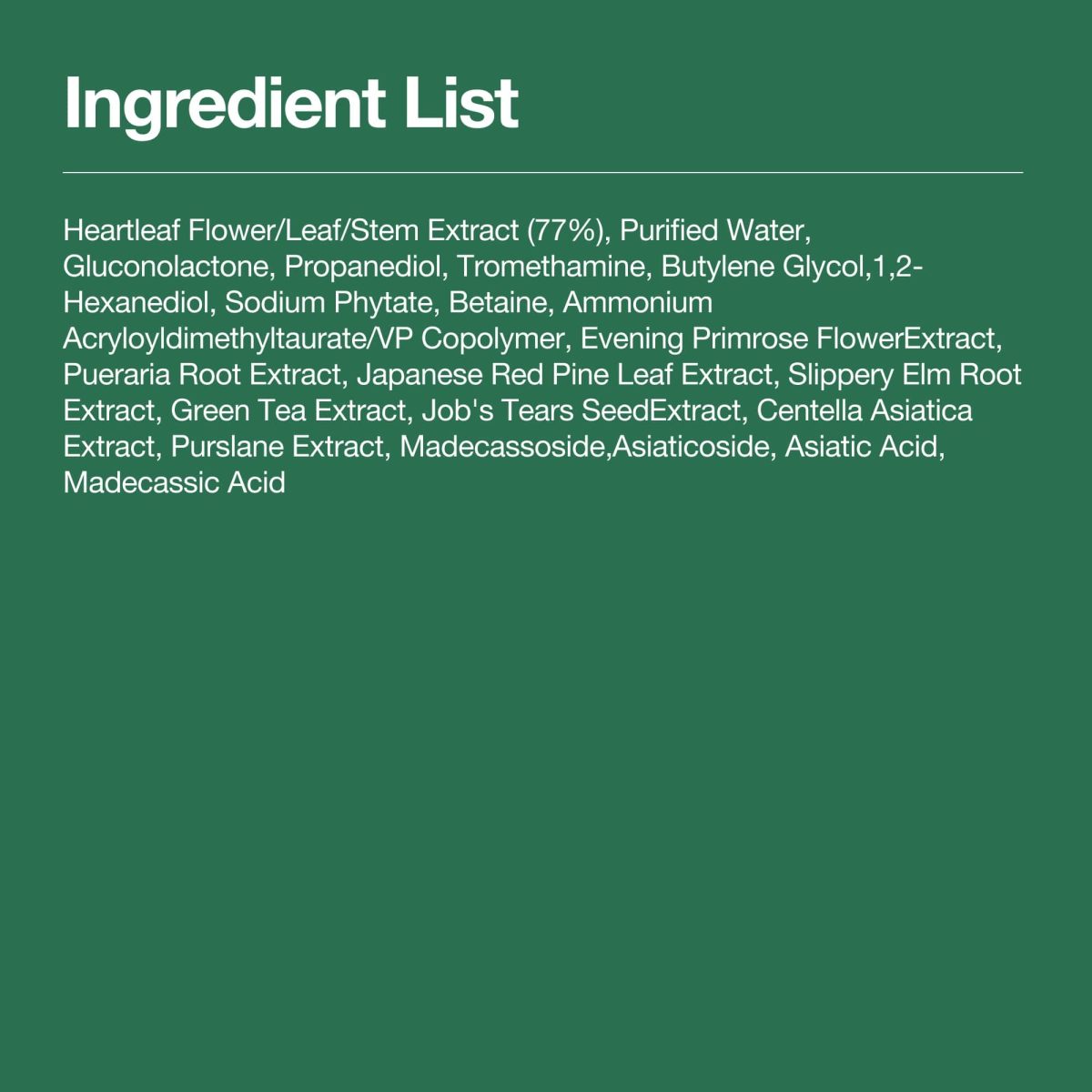 Heartleaf Pad
