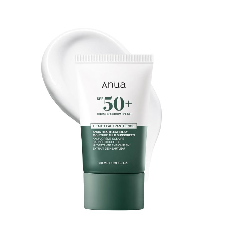 Anua Heartleaf Silky Sun Cream - Korean Skincare