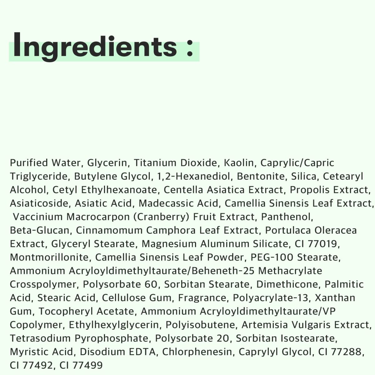 Hyaluronic Capsule Mask