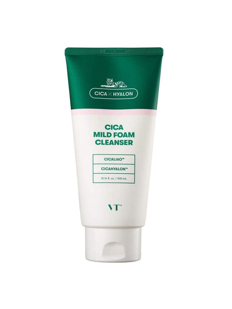 VT Cosmetics Mild Cleansing Foam - Korean Skincare