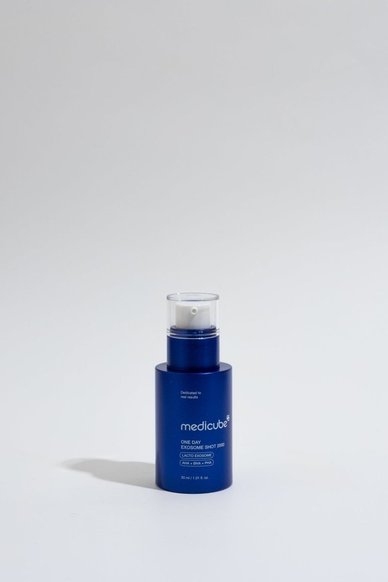 Medicube One Day Exosome Shot Pore Ampoule 2000 30ml - Korean Skincare One Day Exosome Shot Pore Ampoule 2000 30ml