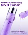 No.9+ NAD+ PDRN Glow Boosting Toner 150ml