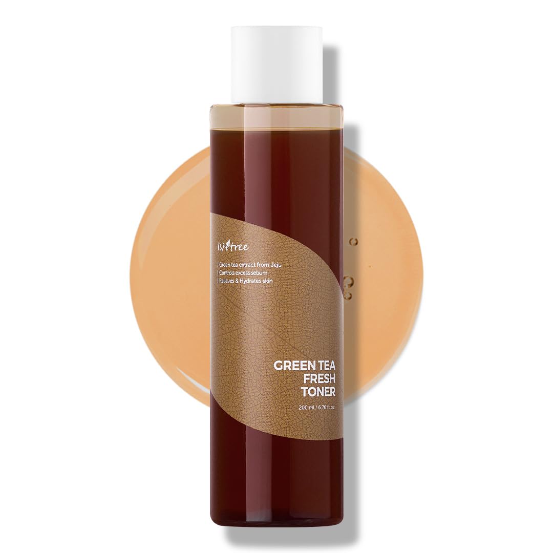 Isntree Green Tea Fresh Toner 200ml - Korean Skincare Green Tea Fresh Toner 200ml