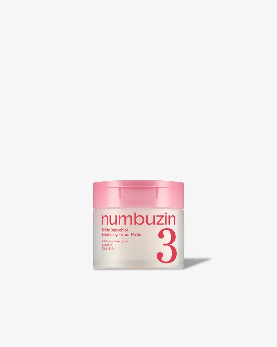 numbuzin No.3 Bifida Bakuchiol Exfoliating Toner Pads No.3 Exfoliating Pads