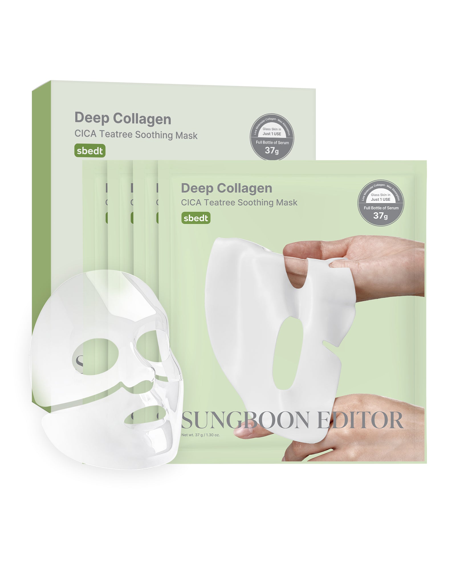 Deep Collagen Soothing Mask - Korean Skincare Deep Collagen Soothing Mask