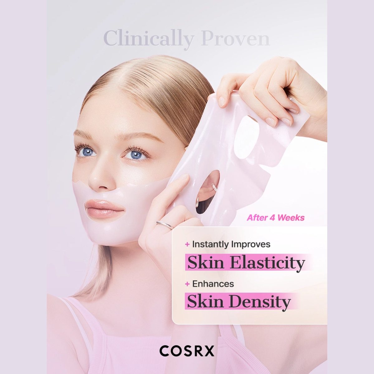 COSRX The Peptide Collagen Lifting Glow Hydrogel Mask 3-Pack - Korean Skincare