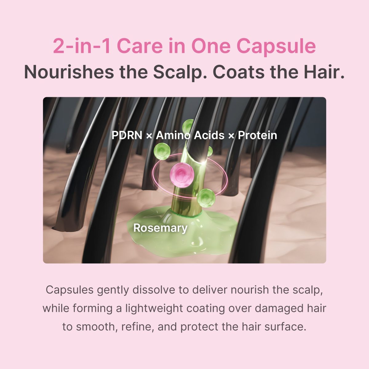 Medicube Rosemary PDRN Hair & Scalp Conditioner - Korean Hair Care