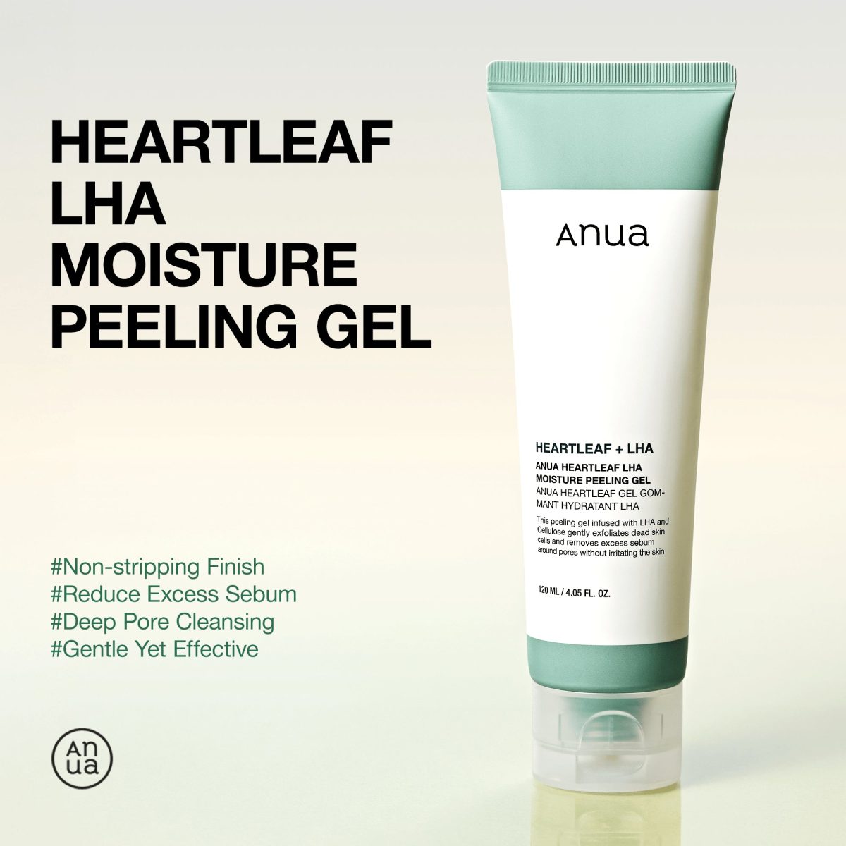 Anua Heartleaf LHA Moisture Peeling Gel - Korean Skincare