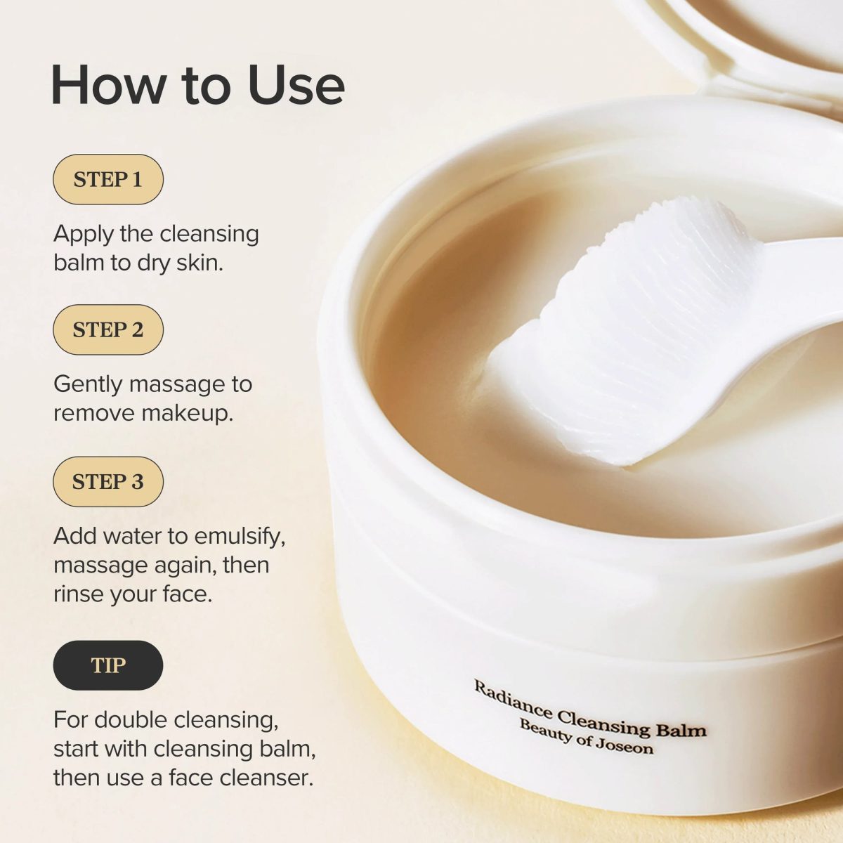 Beauty of Joseon Radiance Cleansing Balm - Korean Skincare