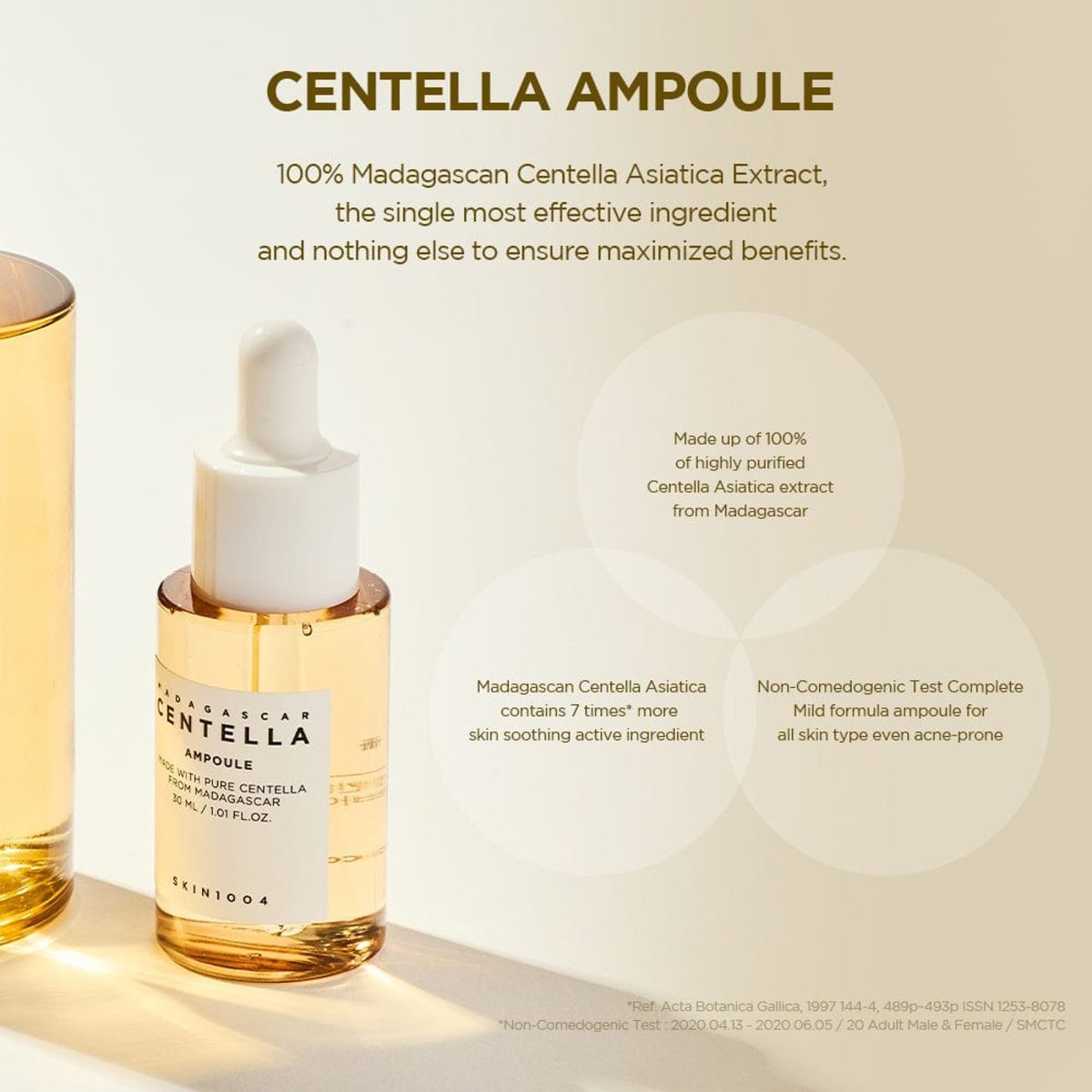 SKIN1004 Madagascar Centella Ampoule Kit 4 x 30 ml - Korean Skincare