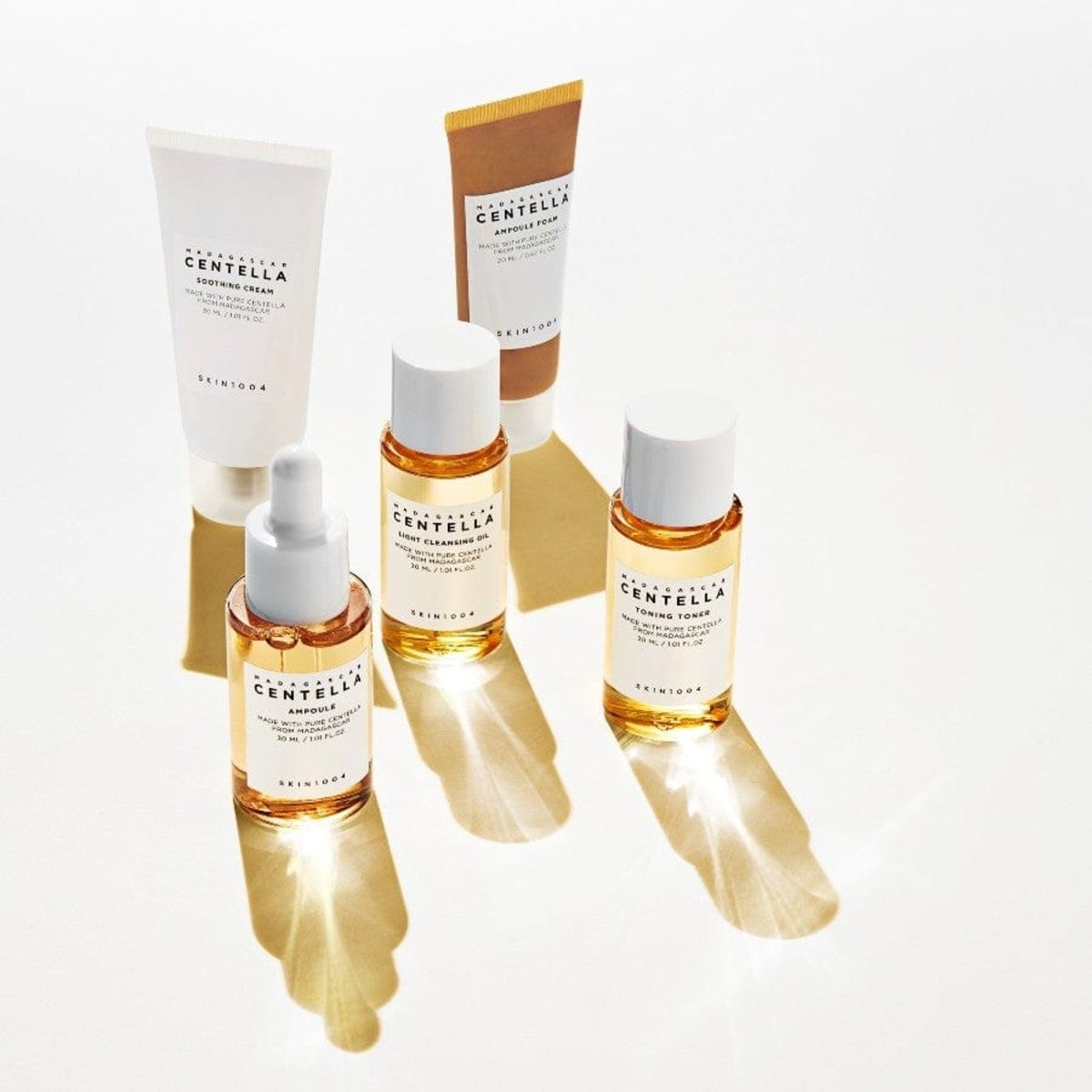 SKIN1004 Madagascar Centella Travel Kit (5 pcs) - Korean Skincare