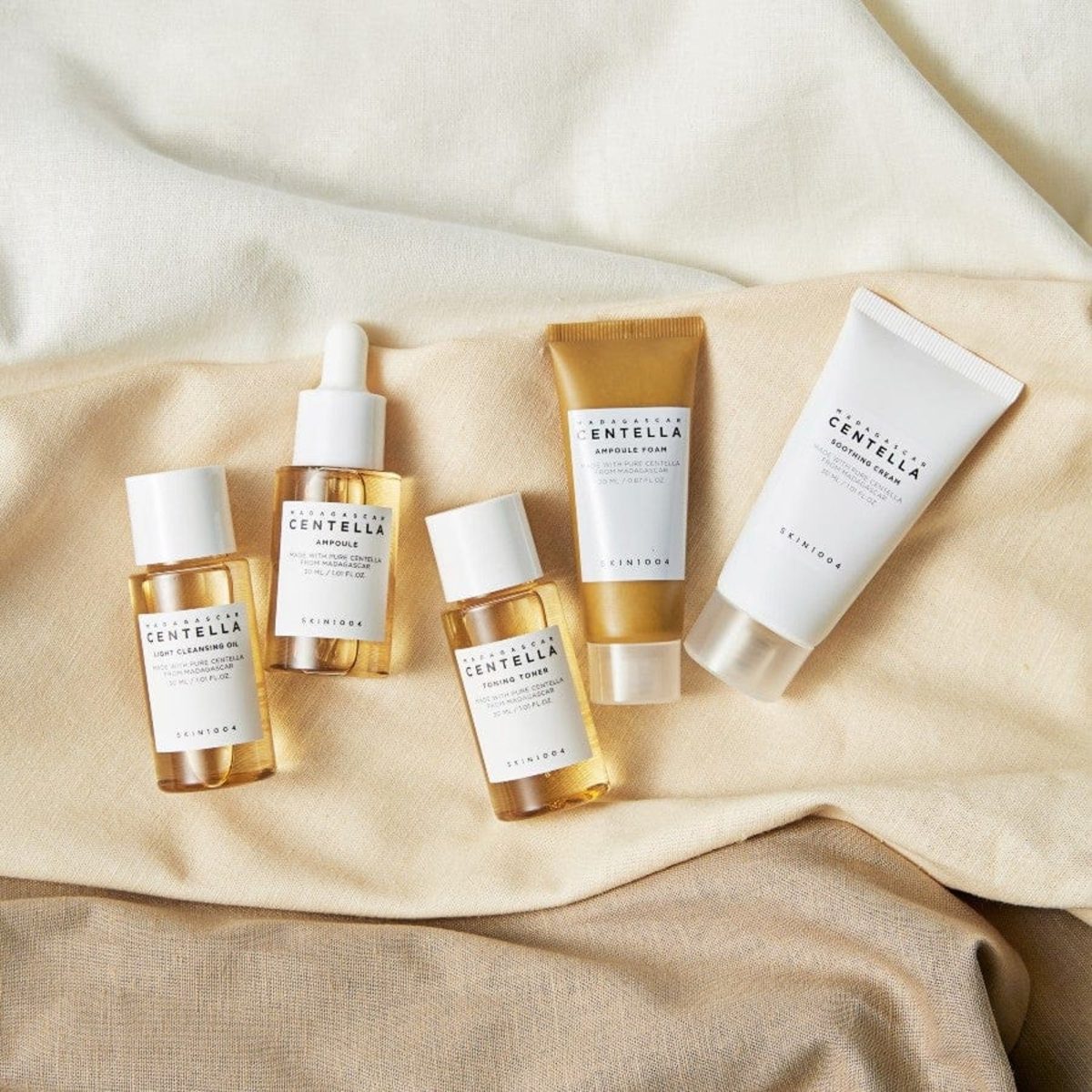 SKIN1004 Madagascar Centella Travel Kit (5 pcs) - Korean Skincare